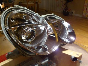 Mercedes C180, W203 Mini H1 Xenon retrofit