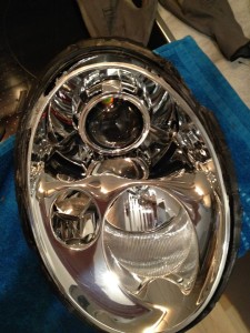 Mini Cooper Bi-xenon projector retrofit