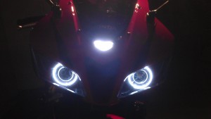 Honda CBR600RR Bi-xenon retrofit