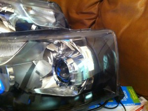 VW Transporter T5.2 bi-xenon projector