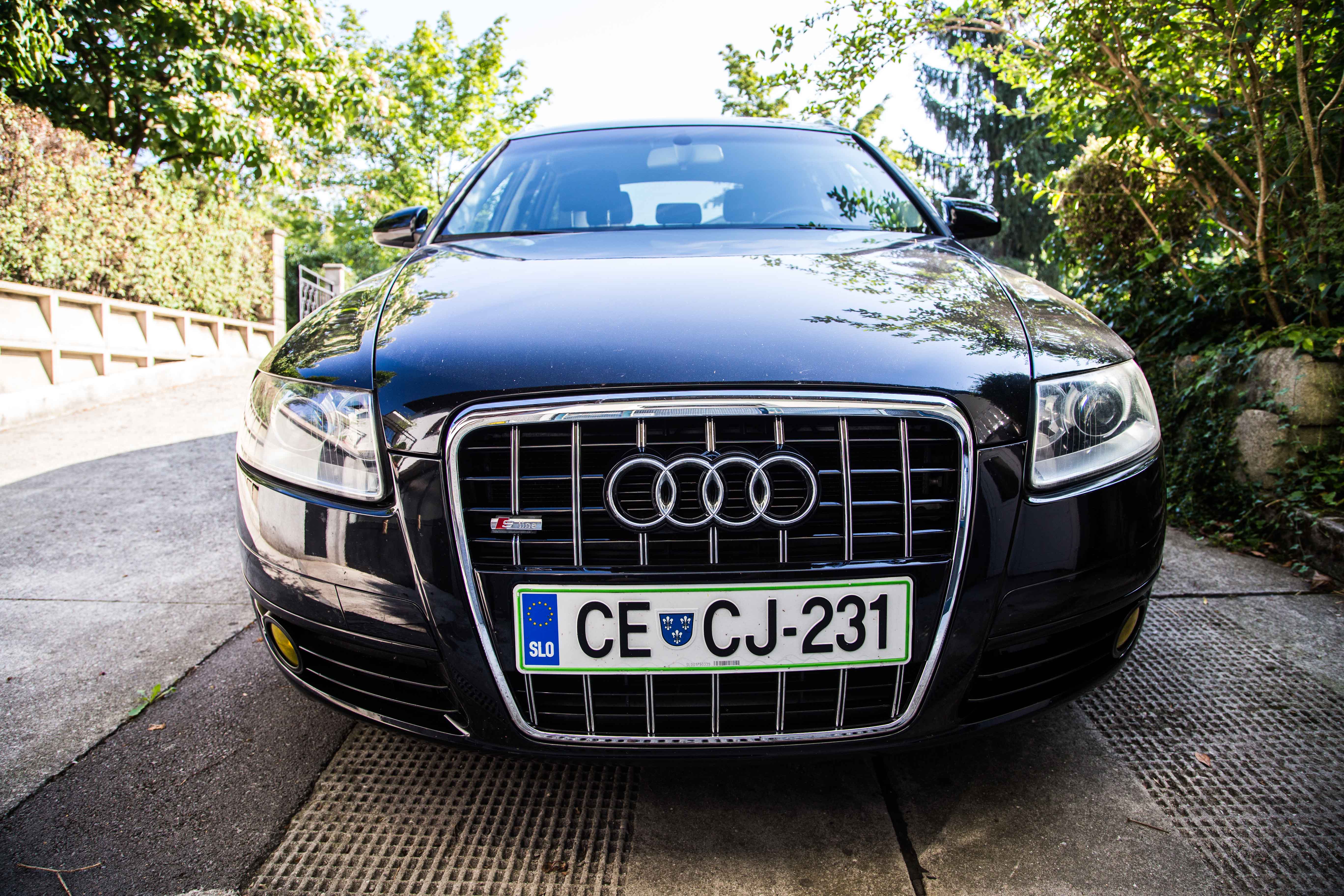 Audi A6 C6 from halogen to bi-xenon projector